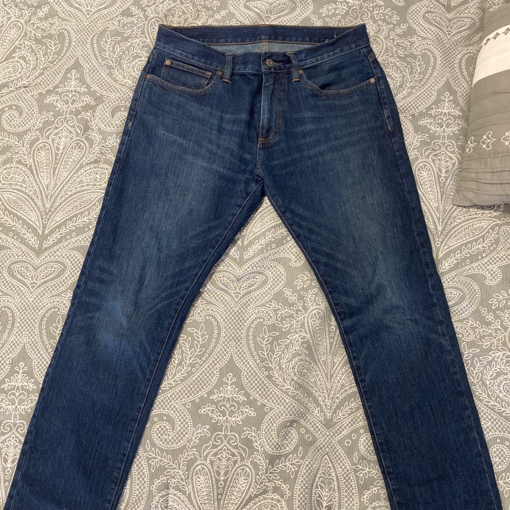 Brooks Brothers Slim Fit Red Fleece Jeans